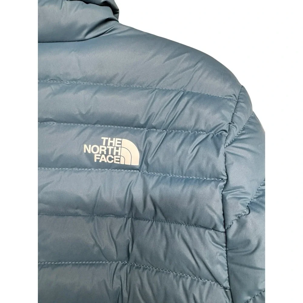 The North Face Stretch Down Puffer Jacket‎ 700 Fill Blue Men's Size Small